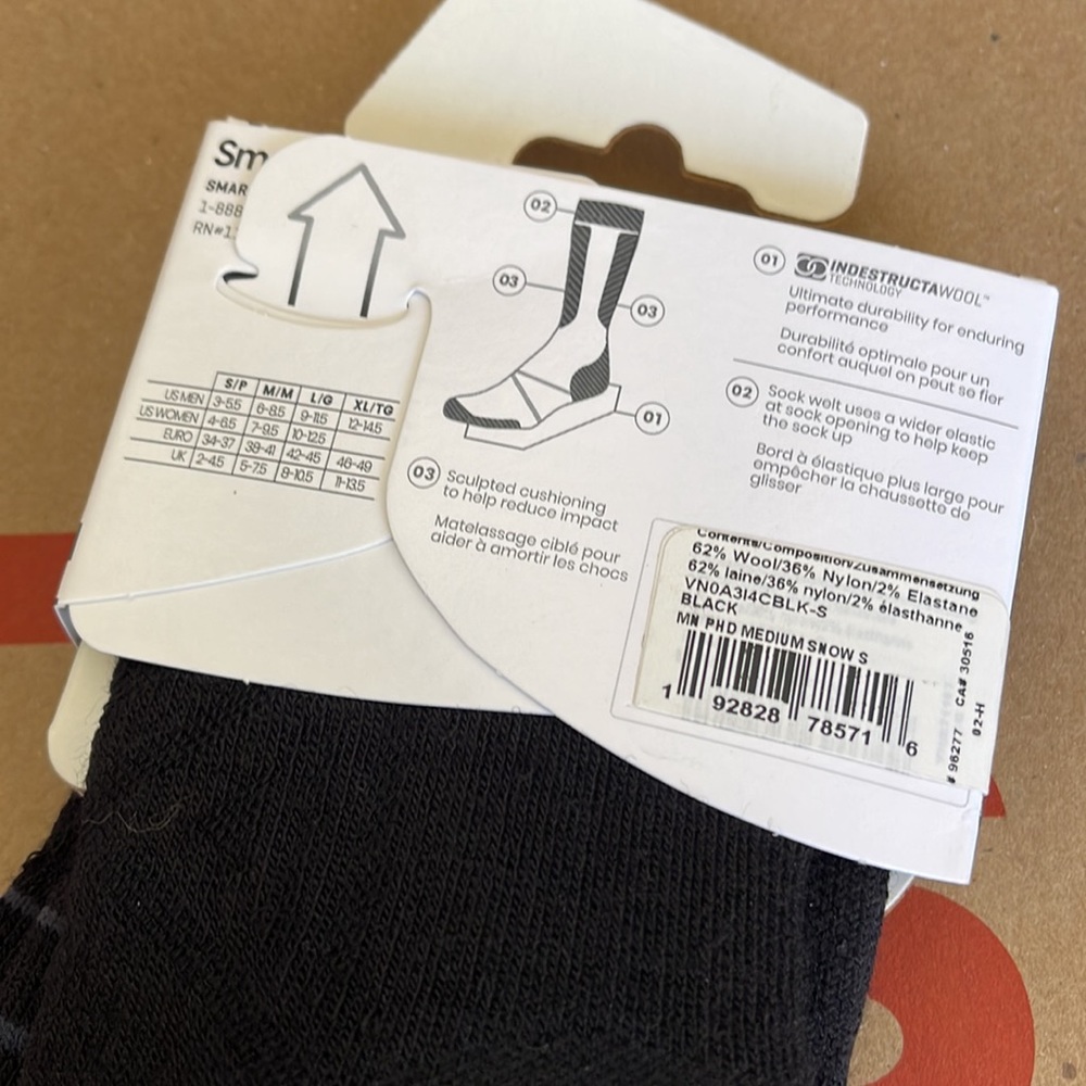Vans X Smartwool Merino Wool Over the Calf Socks - Picture 7 of 11